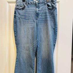 Studio Blue Women’s Boot Cut Jeans - Light Blue